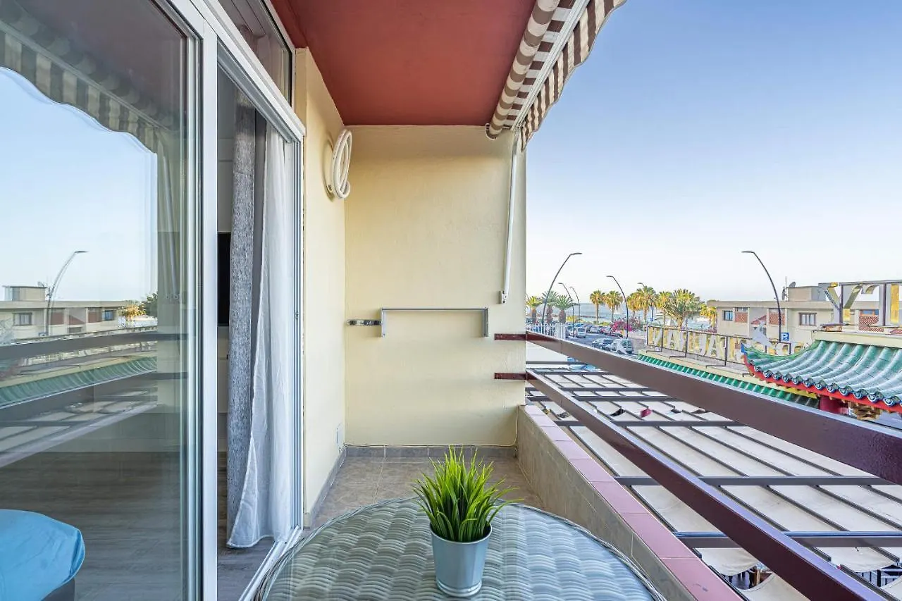 Los Cristianos - San Telmo Piscina Y Vistas Mar 1 Apartamento Los Cristianos (Tenerife)